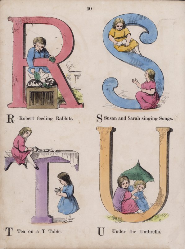 Kinderalphabet von English School