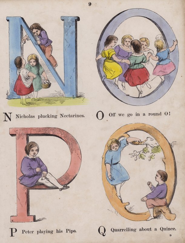 Kinderalphabet von English School