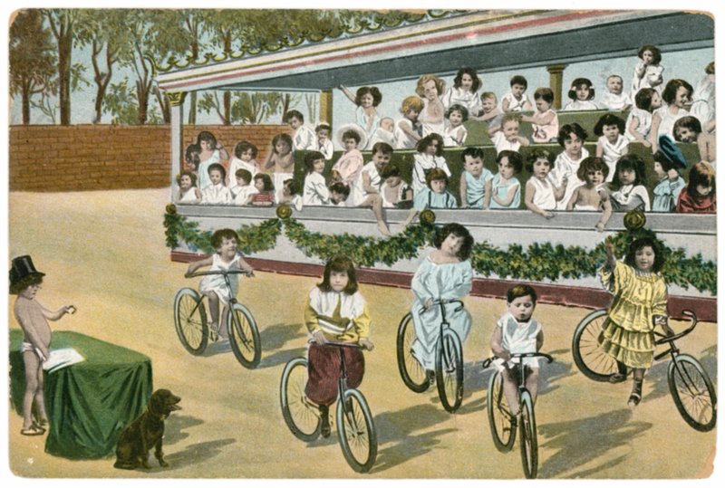 Kinderfahrradrennen von English School