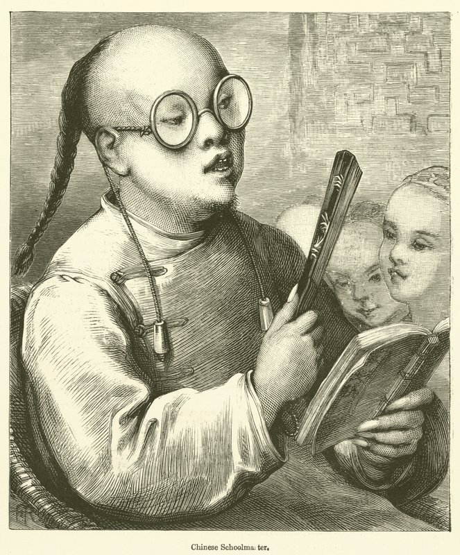 Chinesischer Schulmeister von English School