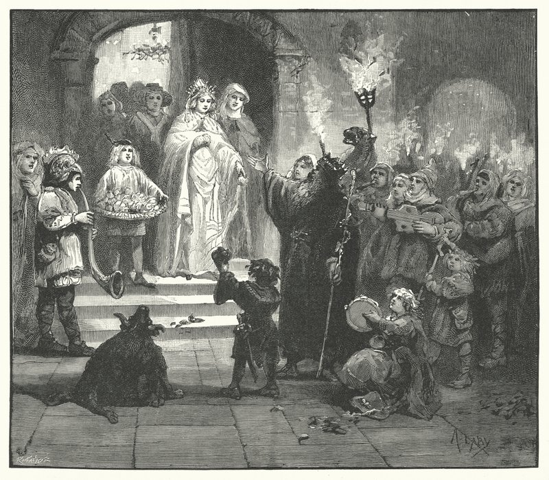 Weihnachtsmummern in Schweden von English School