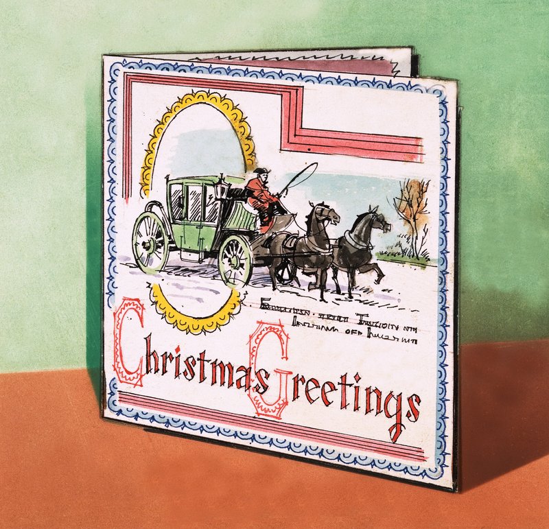 Weihnachtskarten von English School