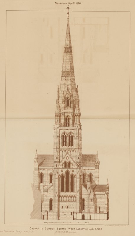 Kirche am Gordon Square, Holborn von English School