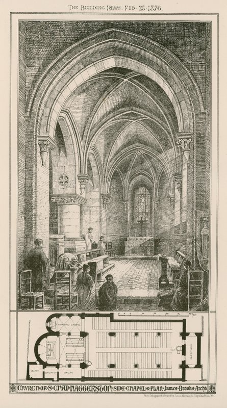 Kirche St. Chad, Haggerston von English School