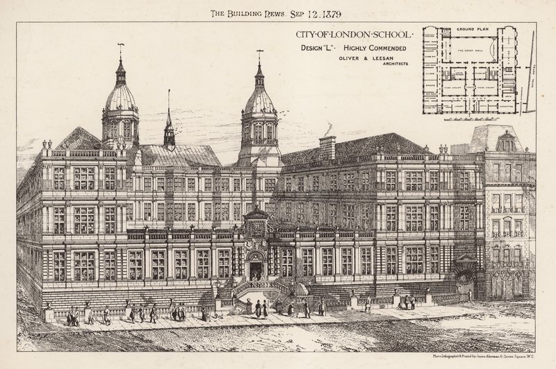 City of London School; hochgelobtes Design von English School