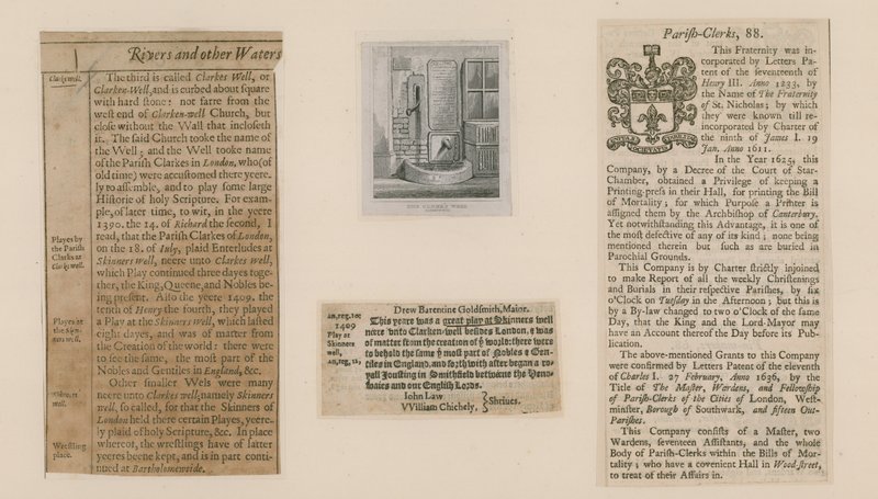 Clerks Well, Clerkenwell von English School