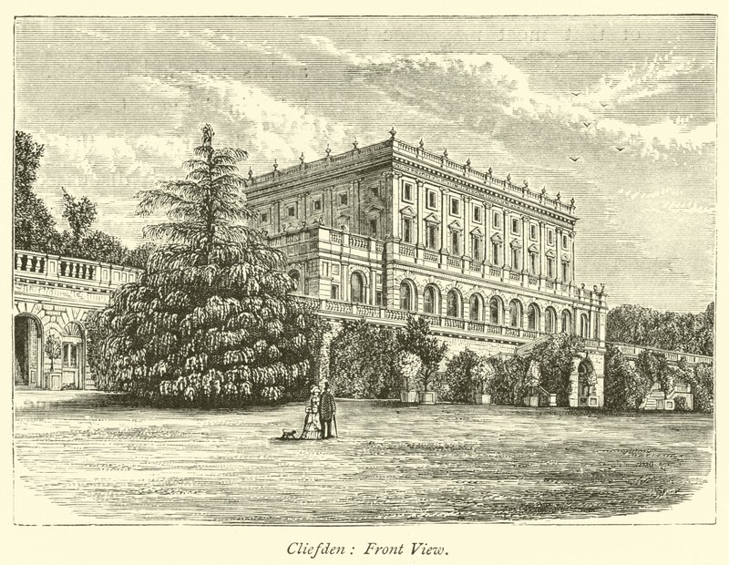 Cliefden, Vorderansicht von English School