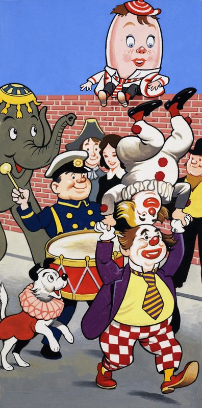 Clowns auf Parade von English School