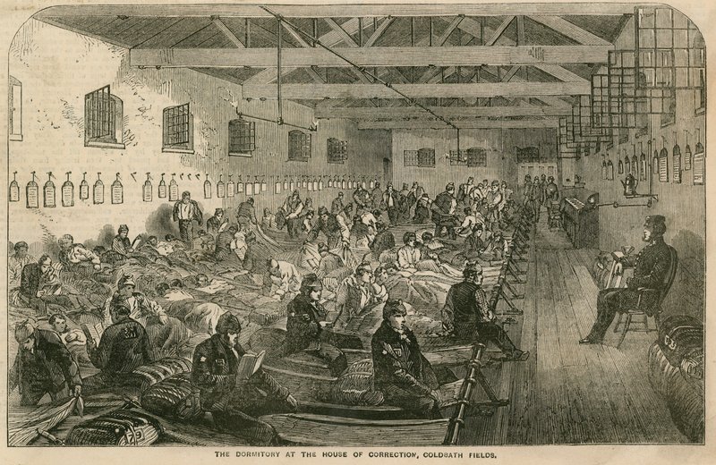 Coldbath Fields-Gefängnis von English School