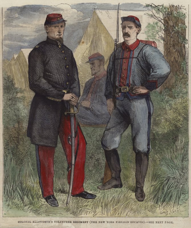 Freiwilligenregiment von Oberst Ellsworth von English School