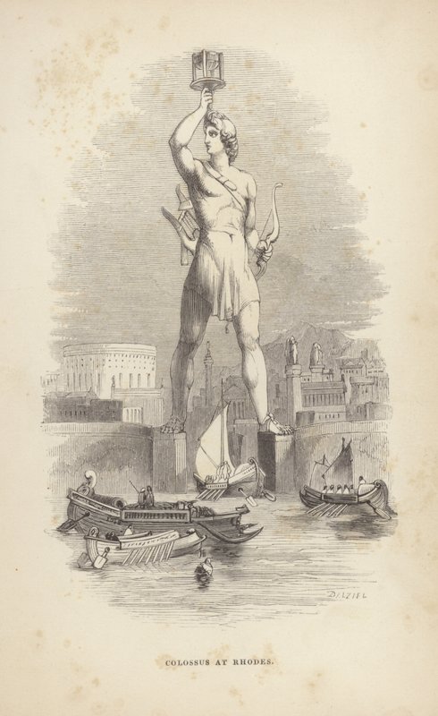 Koloss von Rhodos von English School