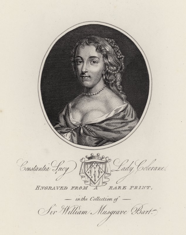 Constantia Lucy, Lady Colerane von English School