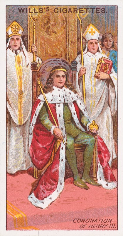Krönung von Heinrich III. von English School