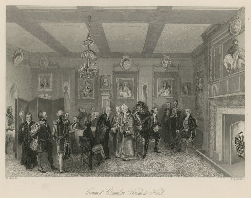 Ratssaal, Vintners Hall von English School