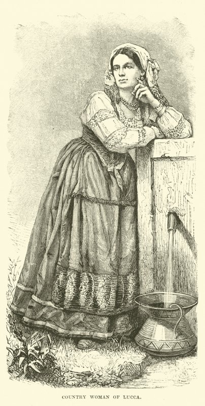 Bäuerin von Lucca von English School