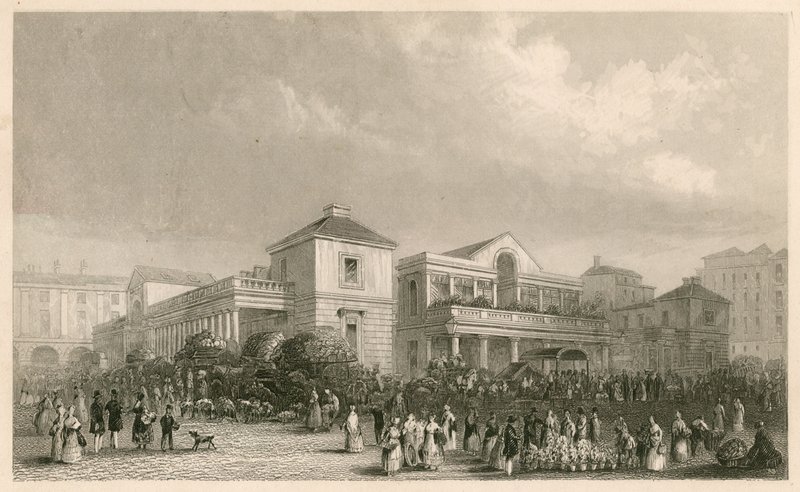 Covent Garden Markt, London von English School
