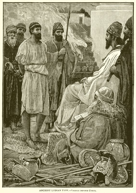 Kroisos vor Kyros von English School