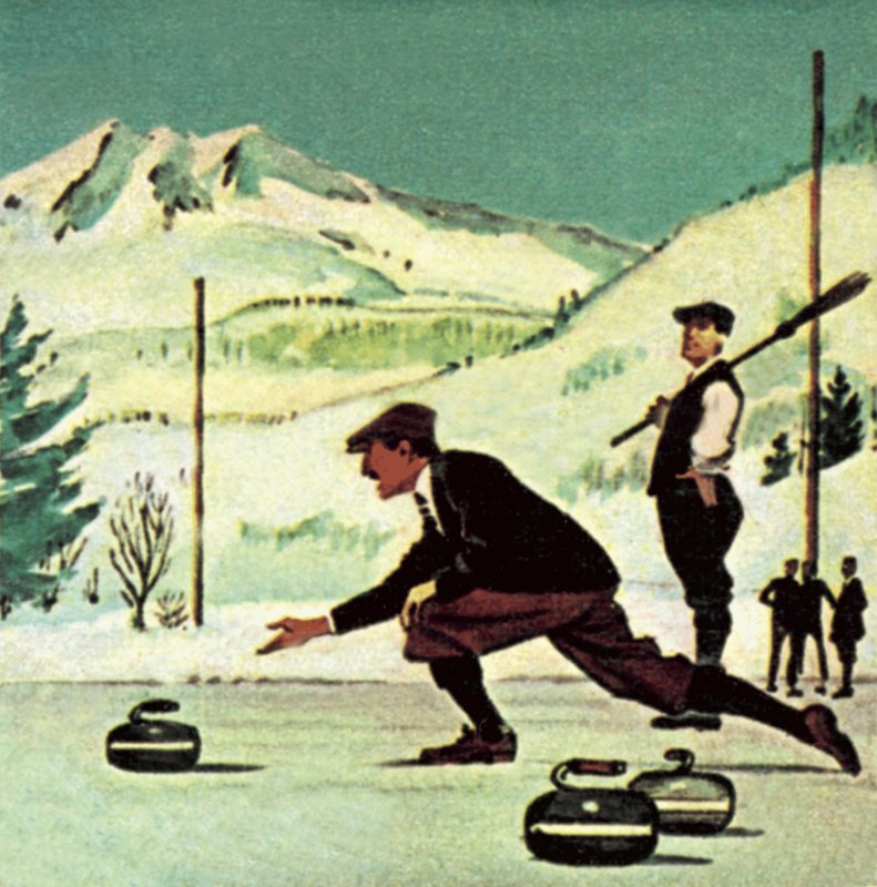 Curling von English School