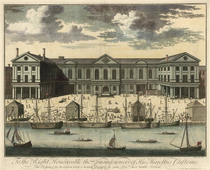 Zollhaus, London von English School