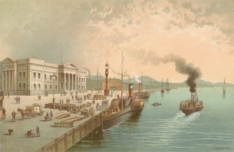 Custom House Quay, Greenock von English School