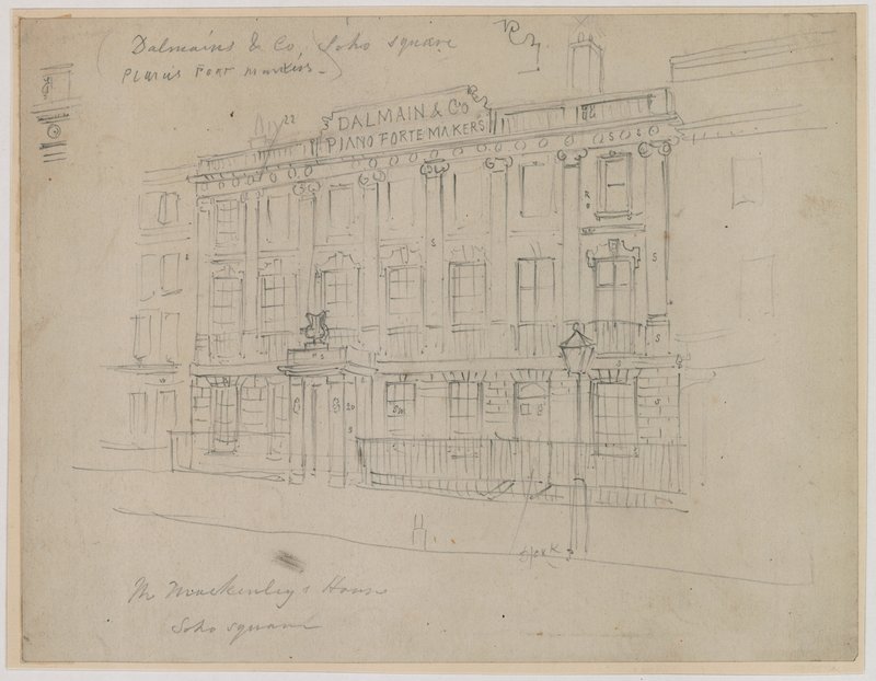 DAlmains Klavierhersteller, Soho Square von English School