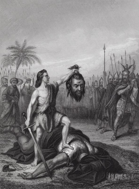 David und Goliath von English School