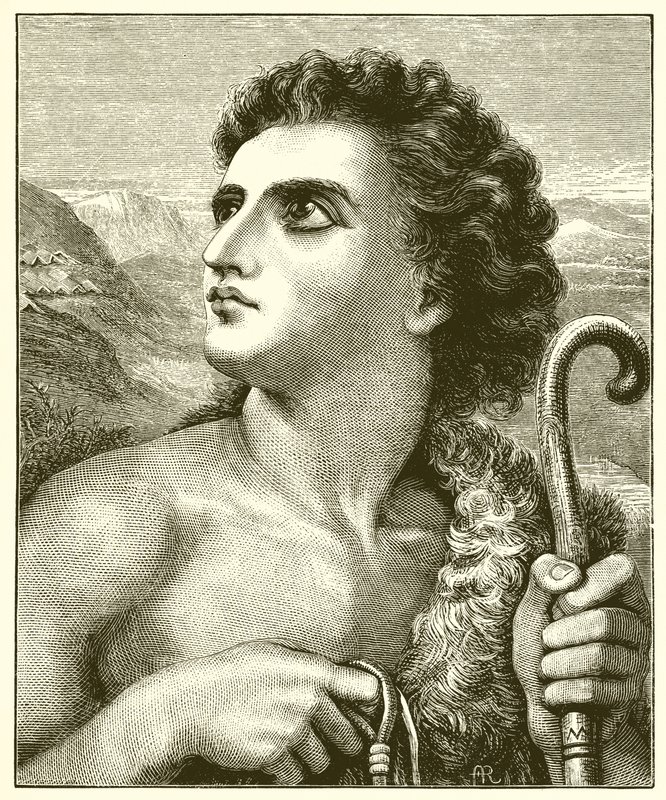 David der Hirte von English School