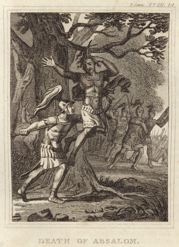Tod von Absalom von English School
