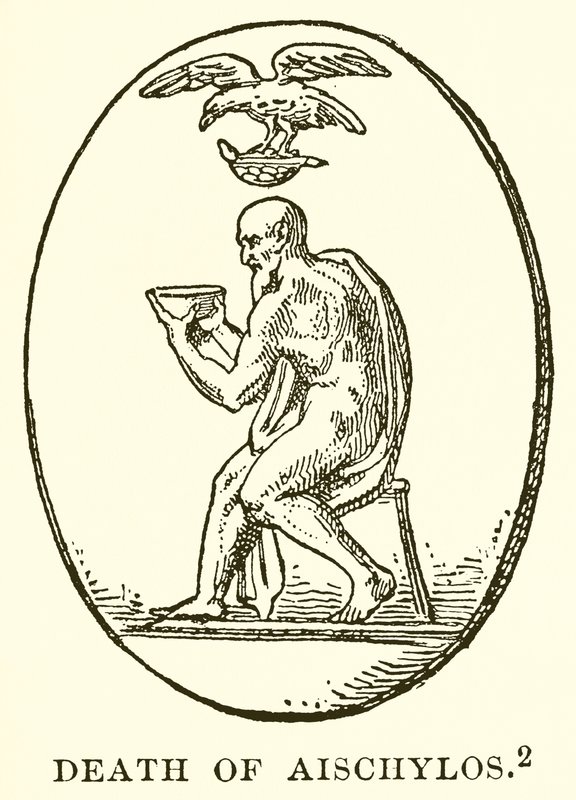 Tod des Aischylos von English School