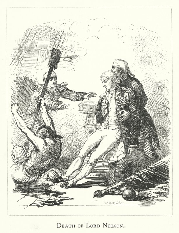 Tod von Lord Nelson von English School