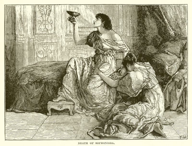 Tod der Sophonisba von English School