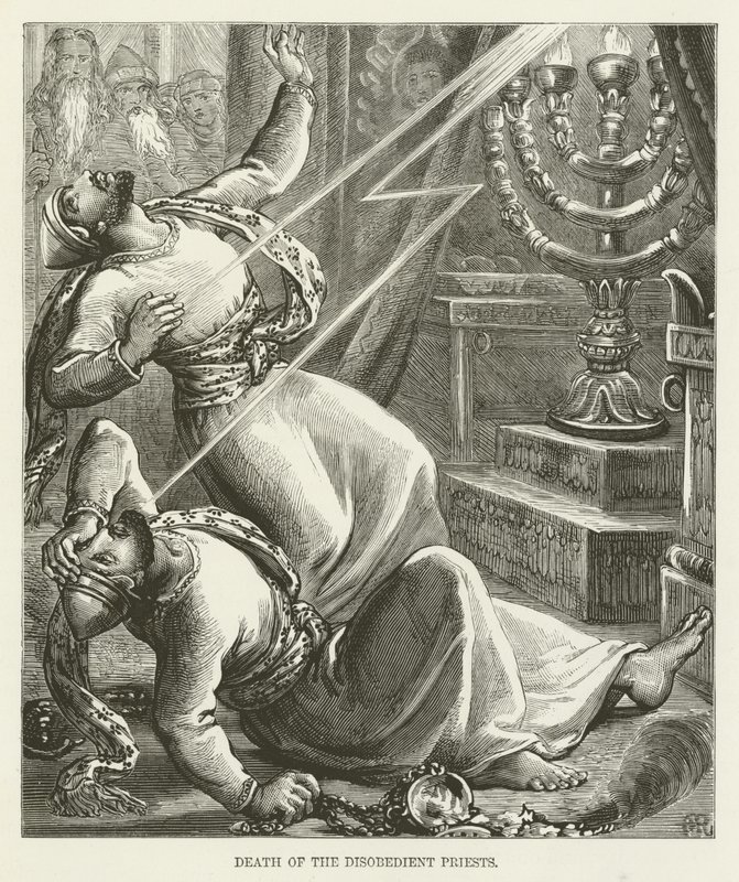 Tod der ungehorsamen Priester von English School