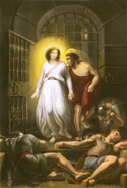 Befreiung des Heiligen Petrus von English School