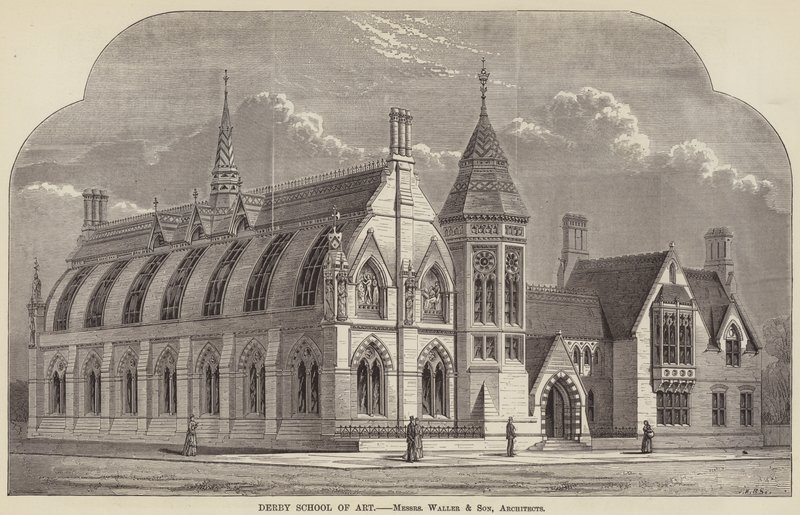 Derby Kunstschule (Stich) von English School