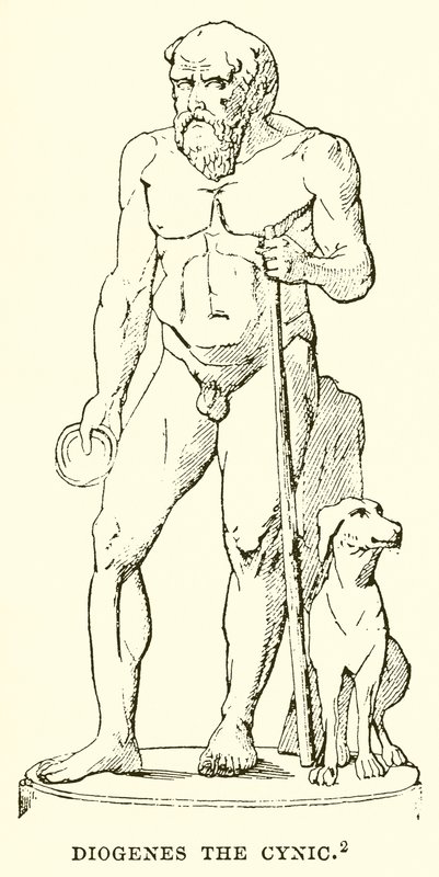 Diogenes der Kyniker von English School