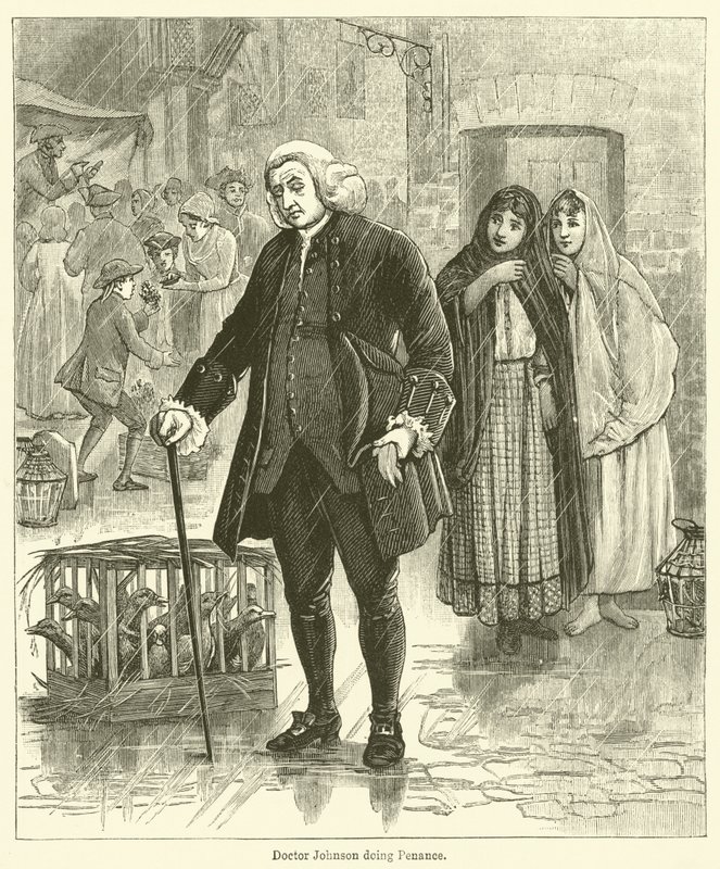 Dr. Johnson tut Buße von English School