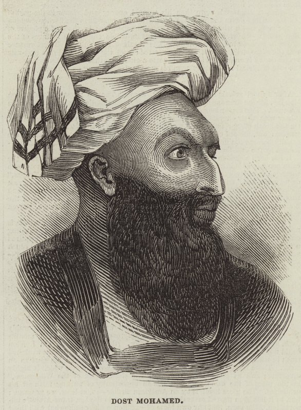 Dost Mohamed (Stich) von English School