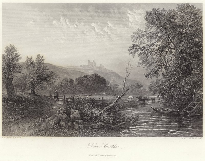 Dover Castle in Kent von English School