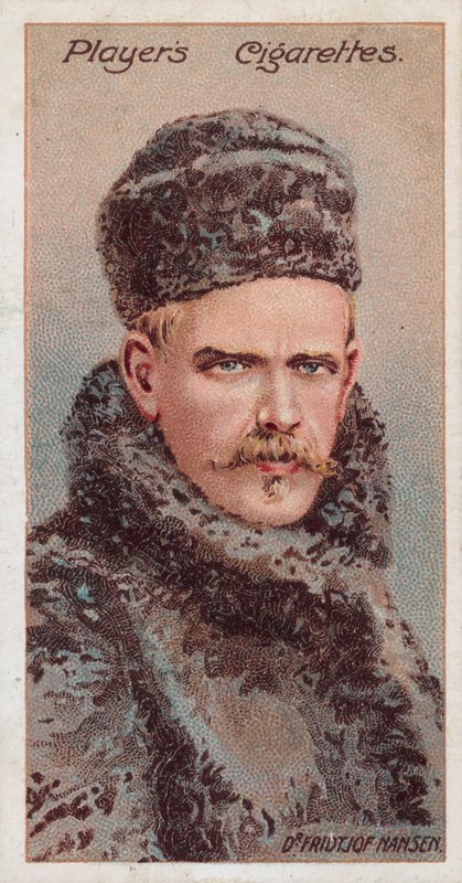 Dr. Fridtjof Nansen (Chromolithografie) von English School
