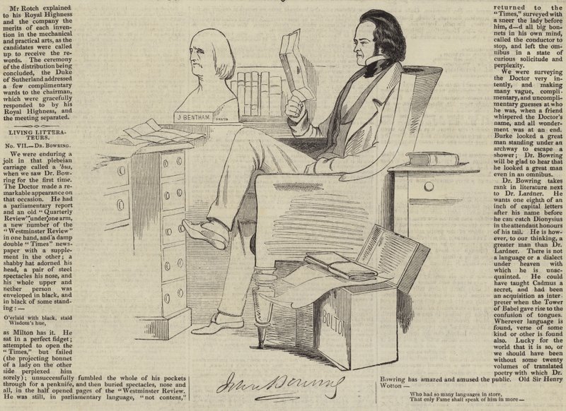 Dr. John Bowring von English School