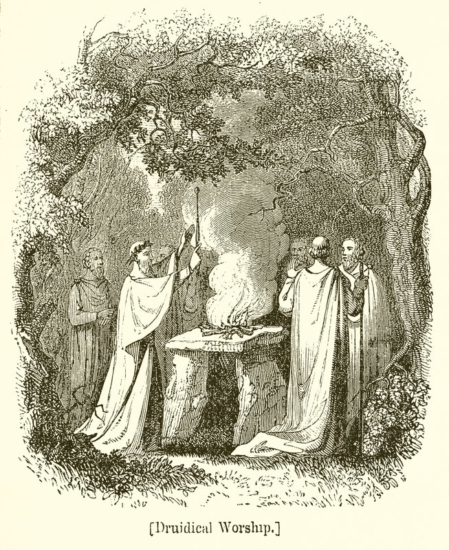 Druidischer Gottesdienst von English School