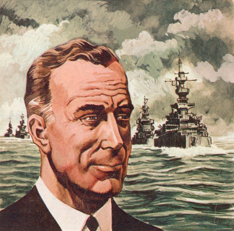 Earl Mountbatten von Burma von English School