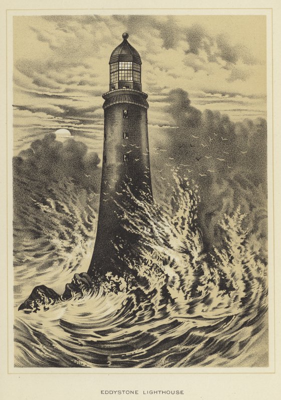 Eddystone-Leuchtturm von English School