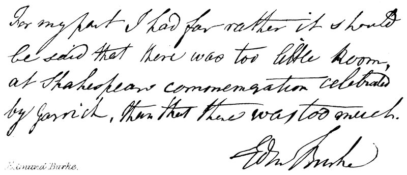 Edmund Burke von English School