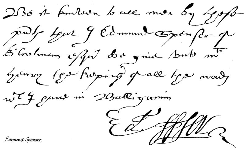 Edmund Spenser von English School