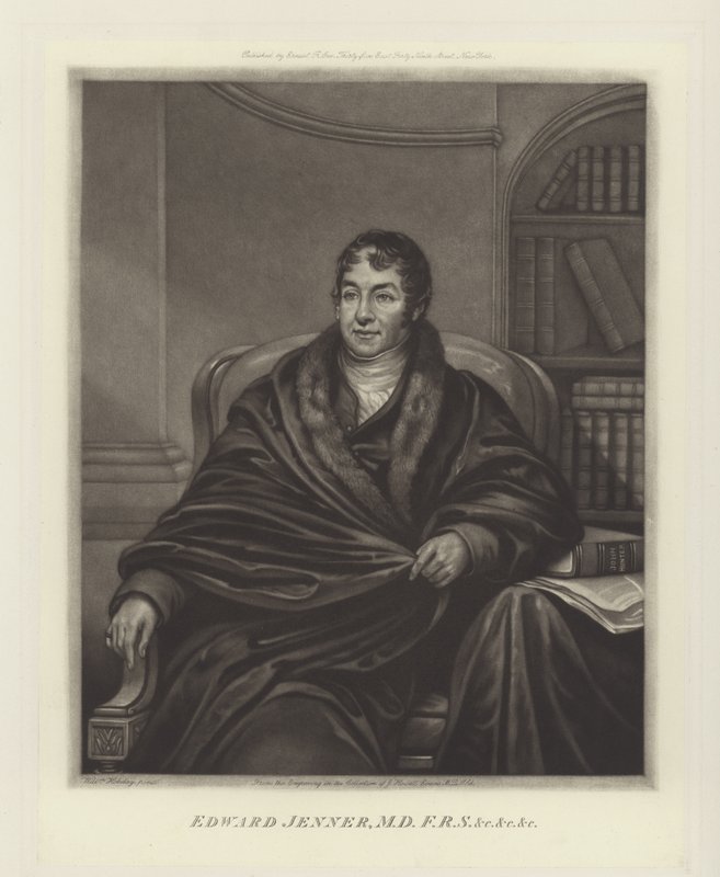 Edward Jenner, englischer Arzt und Wissenschaftler von English School