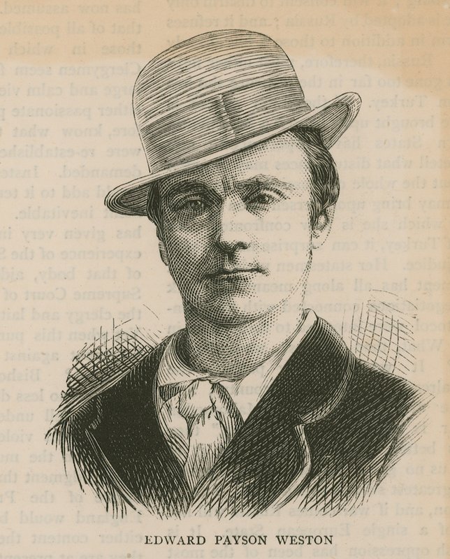 Edward Payson Weston von English School