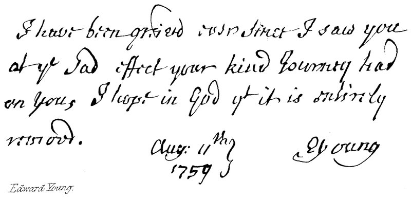 Edward Young von English School