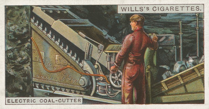 Elektrischer Kohleschneider von English School