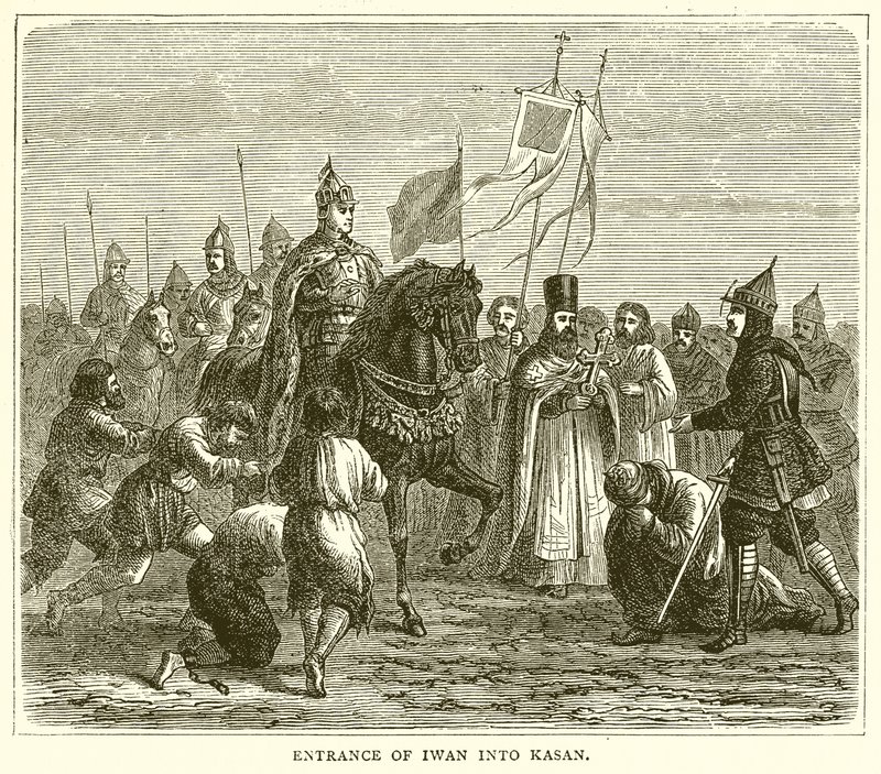 Einzug von Iwan in Kasan von English School